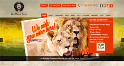 Desktop Screenshot of lionhabitatranch.org